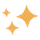 three illustrated shiny stars